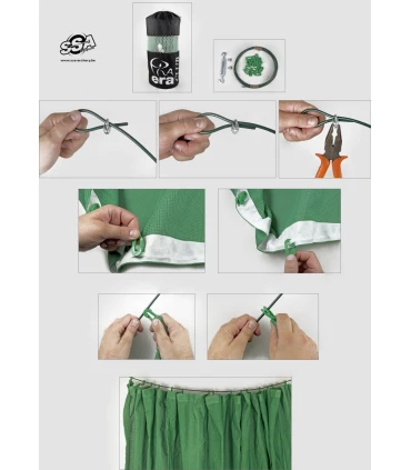 Filet de protection Vert ERA 3m par 12m