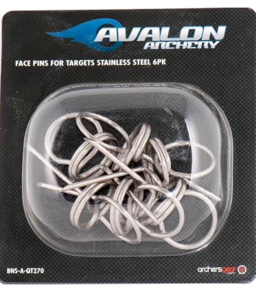 Pack de 6 clous Avalon Stainless Steel
