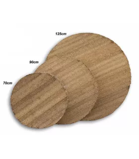 Cible paille ronde Bandes de Stramit 