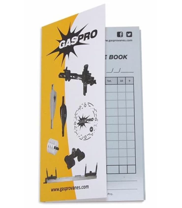 Gas Pro Target Score Books Indoor