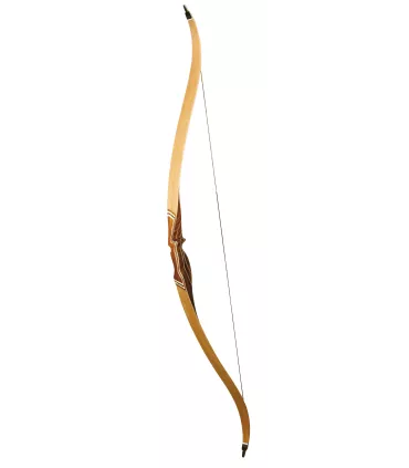 Arc traditionnel arc recourbé 55 pouces bois arc long 20-50lbs tir à l