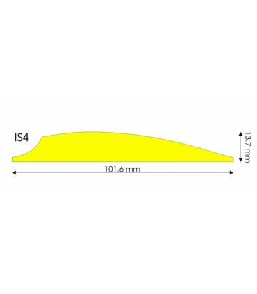 Sachet de plumes Eli Vanes Indoor Shield IS4