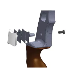 Adaptateur Hoyt pour tapis d'arc sur poignée SATORI