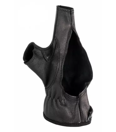 Gant De Tir à L'arc Traditionnel 100% Cuir Véritable - Chocolat