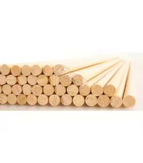 Douzaine Fûts Bois Cèdre Premium