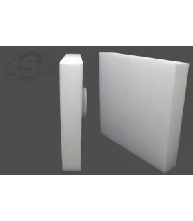 Cible Ethafoam 89x89x17 avec centre de 30x25cm