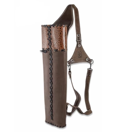 Carquois de dos Buck Trail Big Husk with Fur