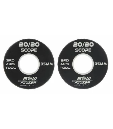 Outil Bowfinger pour réglage du 3ème axe d'un scope 20/20