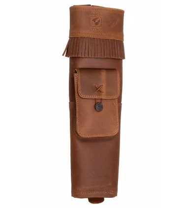 Carquois de dos Buck Trail Wnota brown leather