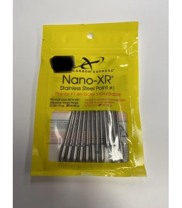 Lot 18 pointes Carbon Express Nano-XR 1 100-90gr