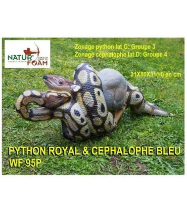 Python & Blue Cephalophos Natur Foam