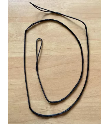 Body String Corde D'arc Nœud Flamand - Camouflage Marron 3 Plis B-55 - Torsadée Main - Pour Arc Long Ou Recourbé Cordon Torsadé Extérieur