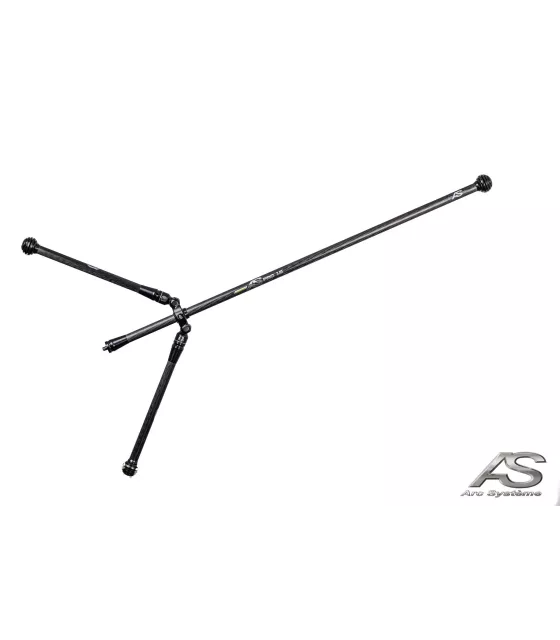 4 Stabilisateurs Tubes Croisés Carbone ArcTec - Tiges Longues 34, Avec Poids 10g Et 12g
