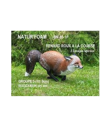 Renard à la course Natur Foam