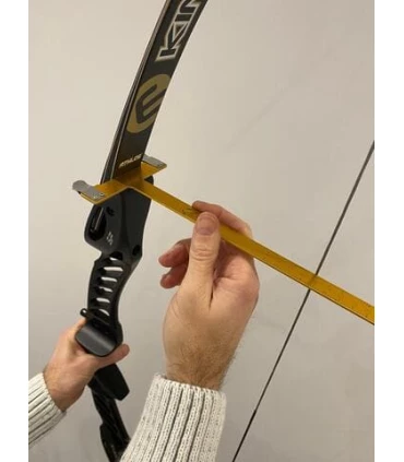 Réglage du tiller d'un arc classique