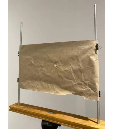 Réglage test papier arc à poulies