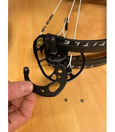 Changer l'allonge d'un arc à poulies avec modules