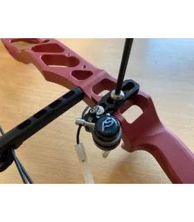 Installation repose flèche poulies à effacement