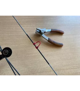 Nock-set en fils et D-loop arc à poulies