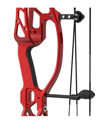 Hoyt Concept X40 SCTR CDM branches blanches Red Flare