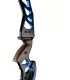 Poignée Kinetic ELEZO Barebow Dual color noir/bleu