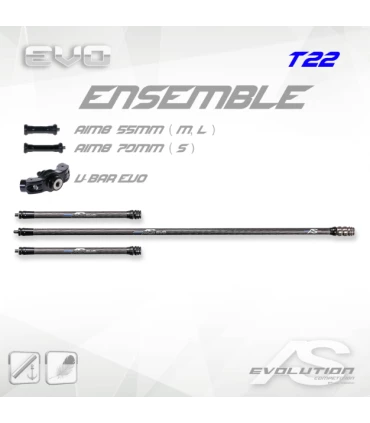 Stab complète AS Kit Evo15 avec Vbar evo