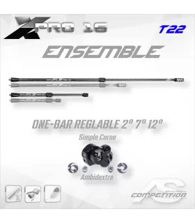 Ensemble AS X Pro 16 OneBar Réglable (Trio)