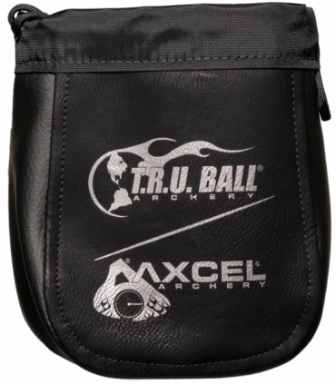 Poche à décocheur TruBall/Axcel en cuir noir