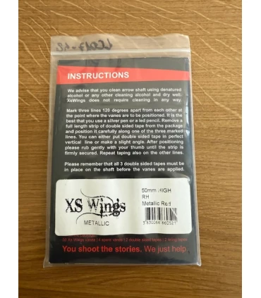 Sachet complet neuf de plumes version RH XS Wings