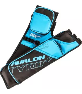 Carquois Tyro Plus avec ceinture turquoise