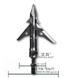 Pack 3 Pointes SEVR Titanium Hybrid 1.75"