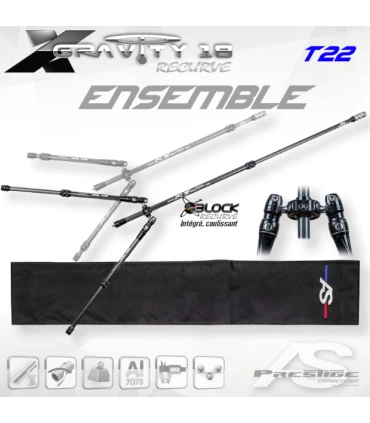 Stab complète AS Ensemble X-Gravity 18 Recurve