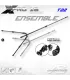Stab complète AS Ensemble X-PRO 16 Recurve