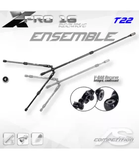 Stab complète AS Ensemble X-PRO 16 Recurve