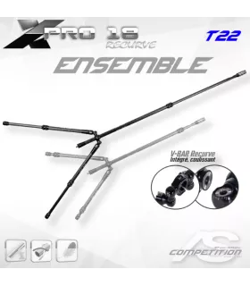 Stab complète AS Ensemble X-PRO 18 Recurve