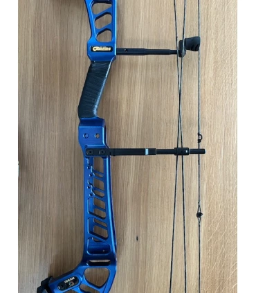 Arc d'occasion Sanlida Hero X8 Droitier Bleu 40-50lbs