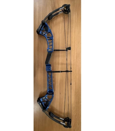 Arc d'occasion Sanlida Hero X8 Droitier Bleu 40-50lbs