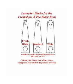 Lame Freakshow Launcher Blade "Freak" (étroite)