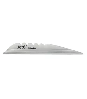 Sachet 50 plumes Jet6 Vanes 4" Shark