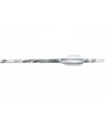 Sachet 50 plumes Spin Wing 1 3/4  blanc