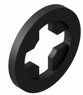 Rondelle Plastic Self Retaining Ramrods