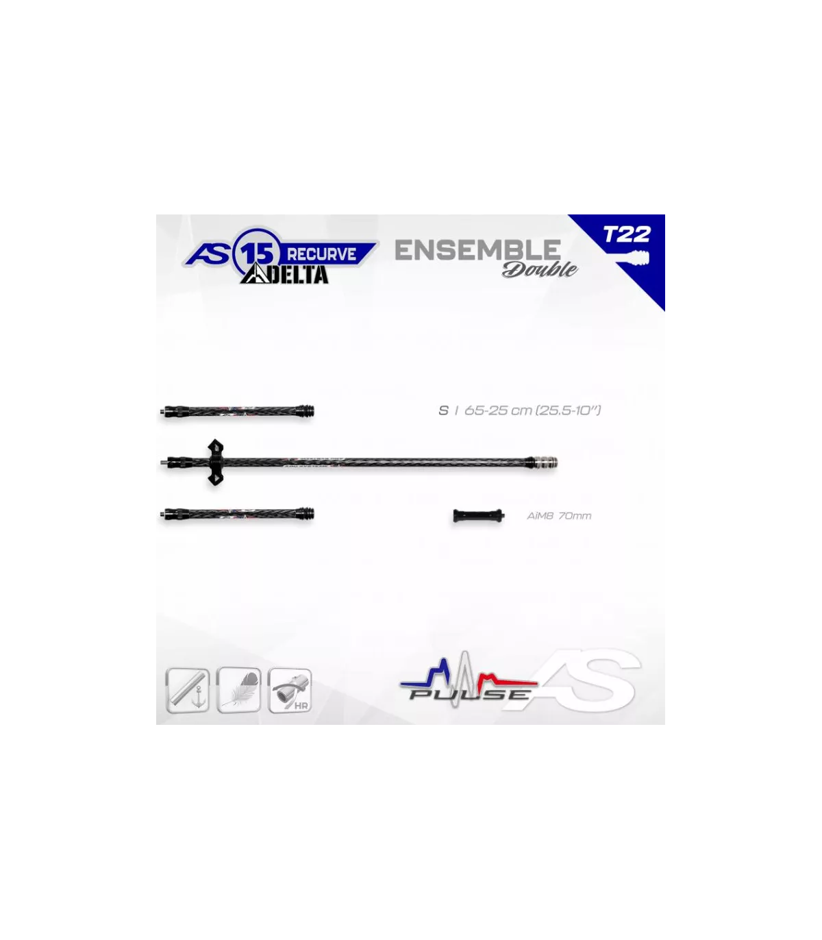 Ensemble AS 15 Recurve Delta Pulse