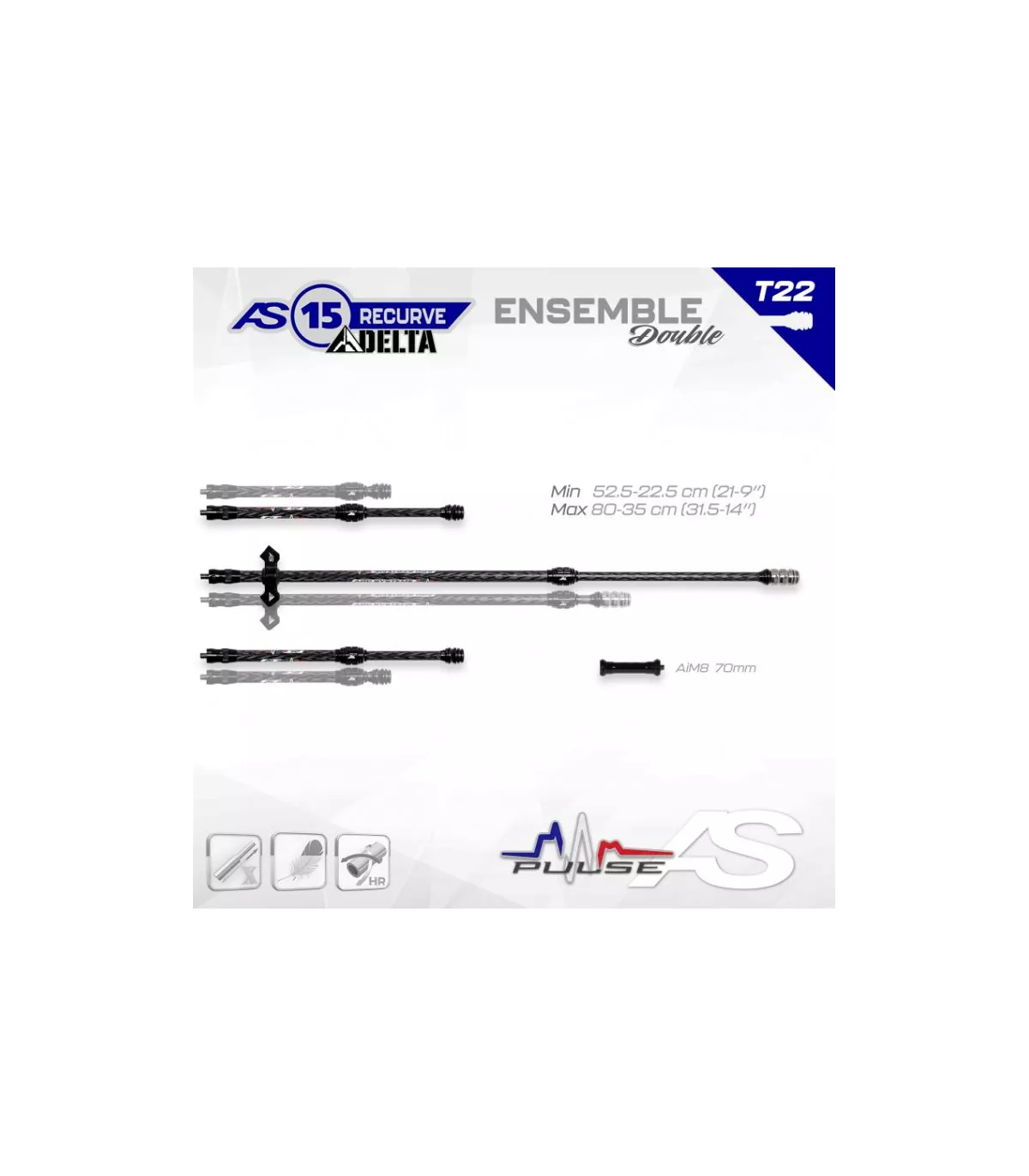 Ensemble AS X 15 Recurve Delta Pulse