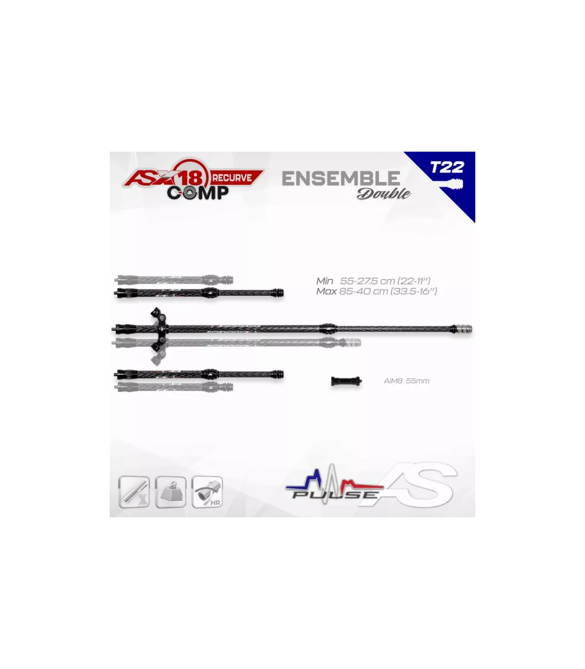 Ensemble AS X 18 Recurve Comp pulse