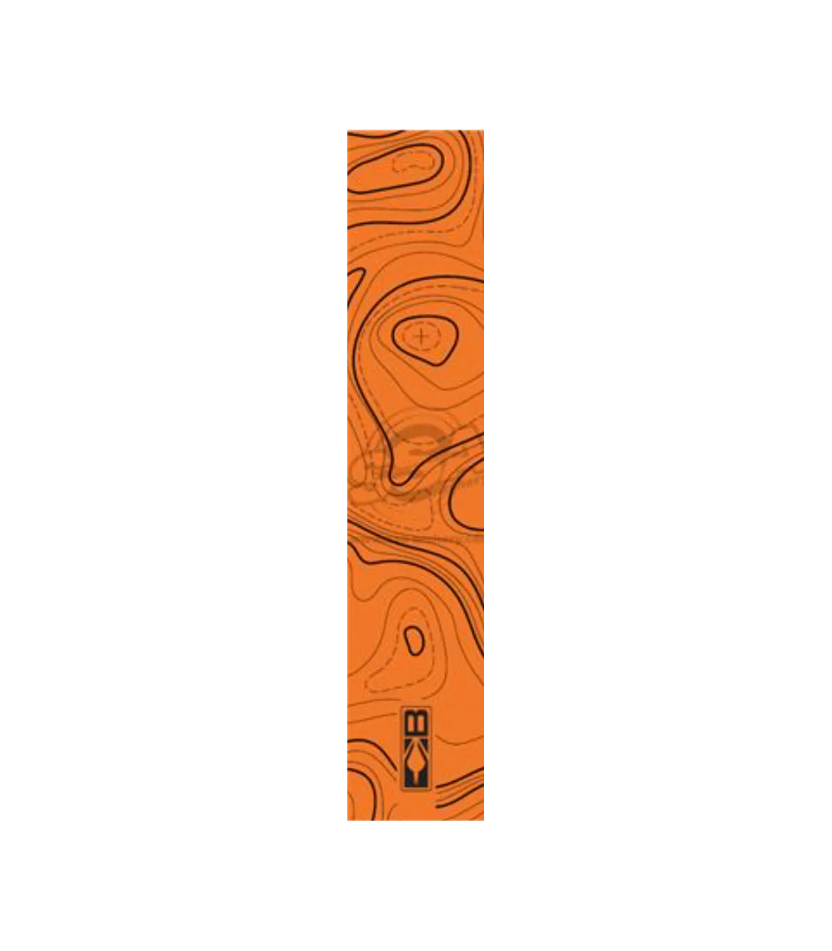 Sachet 12 Wraps Bohning "Topographical Map" neon orange