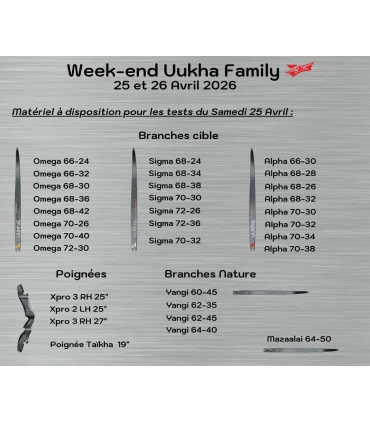 Journées Uukha Family Samedi 25 Avril et Dimanche 26