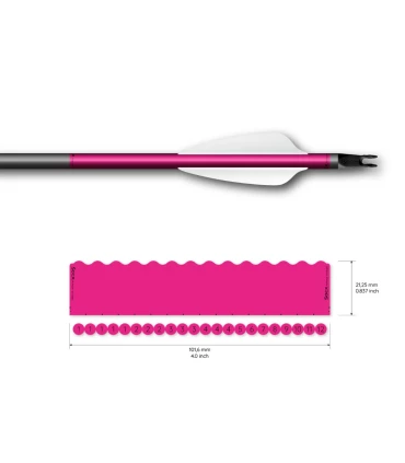 Sachet 13 Wrap Socx 6.0mm Couleur Standard Uni rose