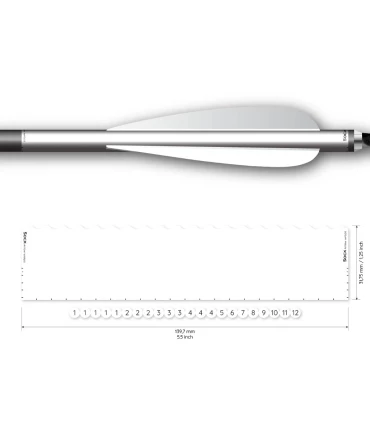 Sachet 12 Wraps Socx 9.3mm Standard Uni blanc