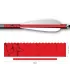 Sachet 12 Wraps Socx 9.3mm Fracture Fluo
