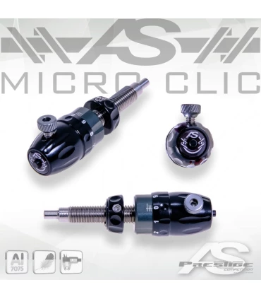 Berger Button AS Prestige micro-clic noir